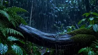 🌙 Calm Rain in Dark Forest &mdash; Sleep Ambience for Insomnia Relief, Stress Healing & Serenity 💧