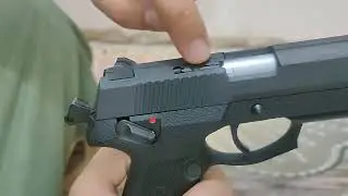 مؤشر وجود الاطلاقة في بيت النار في مسدس بابل العراقي