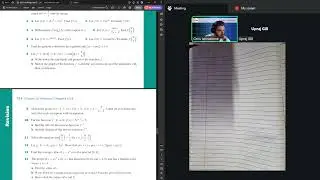 Math Methods Cambridge U3&4 Chapter Review
