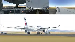 A350 Landing MMMX - AirFrance - Inifinite Flight