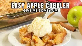 Ridiculously Easy APPLE COBBLER RECIPE| Taste Bud Blowing Fall Dessert