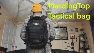 Mardingtop Small Tactical Water Resistant Backpack #insidethebagz #tacticalbag #edcbag #mardingtop