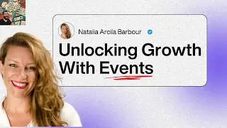 Oh Frac! Ep13: Natalia Arcila Barbour - Most Founders Ignore Events. Here&rsquo;s Why That&rsquo;s a Mistake