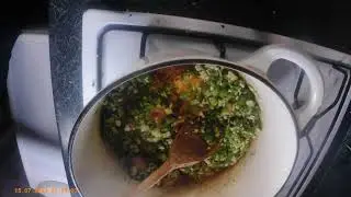 Okra soup