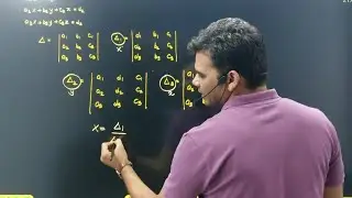 Determinants :Cramer's Rule, Class-12th #jee #mathematics #competition #jeemains #nda #boardexam