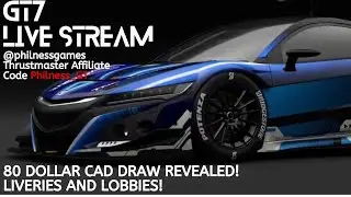 LIVE! GT7 Livery and Open Lobbies With Pad Challenge#GT7 #T598 #lobby #livery