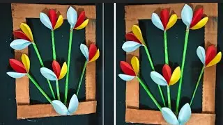 unique & beautiful Wall hanging craft | wall decoration ideas 💡🛑 live making 