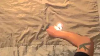 Pencilling with a lit zippo