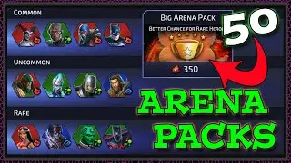 BIG ARENA PACKS ARE THE BETTER DEAL?? Rare Character Fragment Hunting!! DC Legends