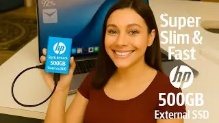 Super Slim & Fast HP 500GB External SSD &ndash; Best Compact SSD
