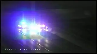 Traffic cam shows wrong-way driver on I-75