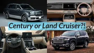 2024 Toyota Land Cruiser vs 2024 Toyota Century SUV Compared | Segment Battles!