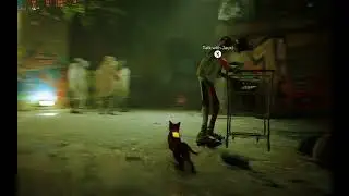 Giving 3 ENERGY DRINKS to the Barterman in STRAY!