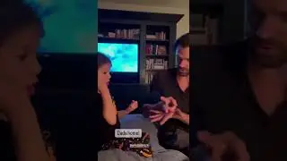 Jared and Odette Padalecki Rock Paper Scissors