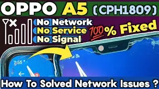 OPPO A5 Network Problem | OPPO A5 No Service Problem | OPPO  A5 No Signal Problem | 💯% Fixed