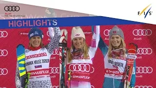 Highlights | Shiffrin defeats Zuzulova and wins the City Event in Stockholm | FIS Alpine