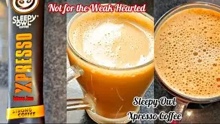 No Need to Brew Sleepy Owl Xpresso Instant Bold and Strong Coffee | How to make Sleepy Owl Coffee