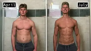 My 4 Month Body Transformation Time-lapse (192-175 lbs)