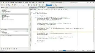 Socket programming by implementing both TCP and UDP communication in Java.