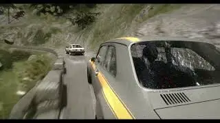 🔥 Ford Escort RS1600 vs Toyota Trueno | Wet Mountain Rally Duel! 🌧️🏞️