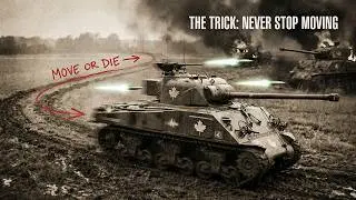 The Trick That Let a Sherman Tank Commander Stop Germany's Deadliest Ace (18 Tanks Stopped)