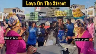Hawkers Reaction When McBrown Showed Them Love On The Street | You Cant Hate Her For This