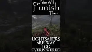 Lightsabers are way too overpowered - She Will Punish Them #Shorts