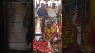 garhwa jila ke purv mantri mithelesh kumar yhakur ji garhdevi mandir ke