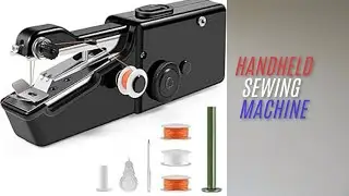 Unboxing Handheld Sewing Machine