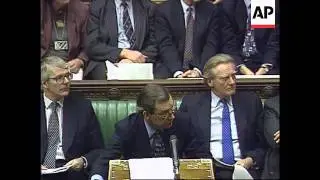 UK: LONDON: ARMS TO IRAQ SCANDAL BROUGHT TO HEAD BY SCOTT REPORT