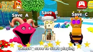 NEW Christmas Update 12.1.1 Giant House Mania in Super Bear Adventure Gameplay Walkthrough!