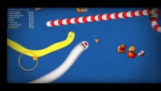 Worms Zone .io - Voracious Snake (2018) - Gameplay (Android)