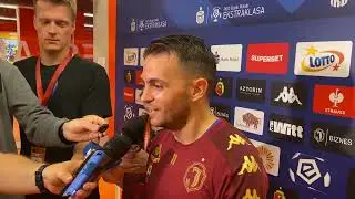 Jagiellonia Białystok pokonuje Widzew Ł&oacute;dź 3:2 w ostatnich minutach spotkania. Jesus Imaz po meczu.