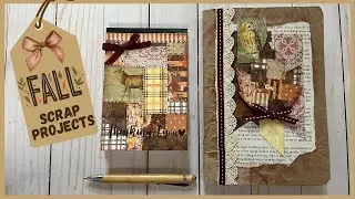 🍁Fall Scrap Paper Crafts: Easy Gift Ideas (GiveawayEnded) #dollartreecrafts