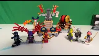 Lego Ninjago Tournament Battle Arena Review! (set #71818)
