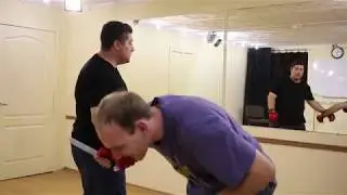 Стиль Пикабу (peekaboo) против ножа. Гранд Маэстро Олег Мальцев