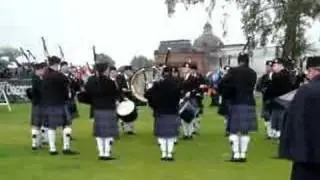 Deeside Caledonia Pipe Band World Championships 2007