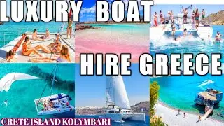 Luxury Boat Hire Greece|Rent a Boat in Greece|Crete Island Boat Tour KOLYMBARI |Drive a Boat for