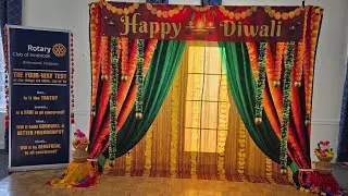 Impromptu fashion show at the Rotary Club of Innsbrook - Diwali Gala!