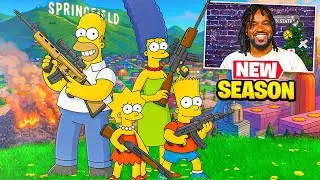 NEW Simpson Fortnite Season! | 312/365 | Use Code: Prospering #epicpartner