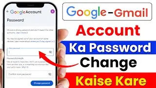 Google account ka password kaise change kare | Gmail ka password kaise change kare | Google password