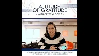 NexCore Member and ChiroPraise team member Crystal Doyle shares her Attitude of Gratitude