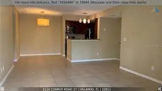 Priced at $1,300 - 5120 CONROY ROAD 27, ORLANDO, FL 32811