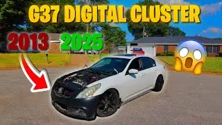 МОЙ VR30 SWAP G37 СТАЛ &laquo;2025&raquo; С ЭТИМ МОДИФИЦИРОВАНИЕМ 😱 | УСТАНОВКА ЦИФРОВОЙ ПРИБОРНОЙ ПАНЕЛИ NIF...