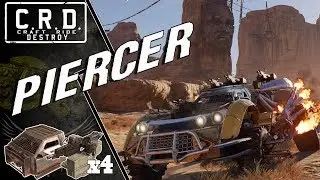 Crossout: [ FAVORITE & M-37 x4 ] PIERCER [ver. 0.10.60]