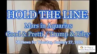 ABOUT HOLDING THE LINE -- SOME TRUTH & HOPE IN THE STORM