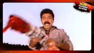 Angry Man Rajashekar High Intensive Action Scenes || Telugu Thunder Action