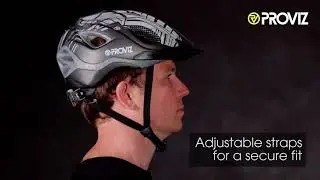 Casco Proviz 360, 100% Reflectivo