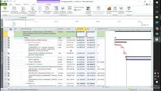 CAMBIO DE FECHA EN PROJECT