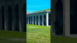 The Ruins Of An Abandoned World War I  Fort || Fort Travis Park
